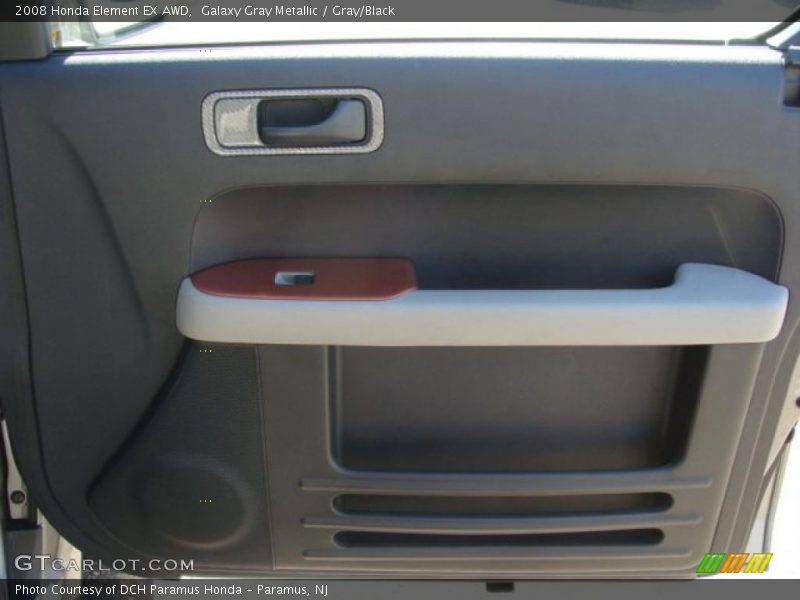 Galaxy Gray Metallic / Gray/Black 2008 Honda Element EX AWD