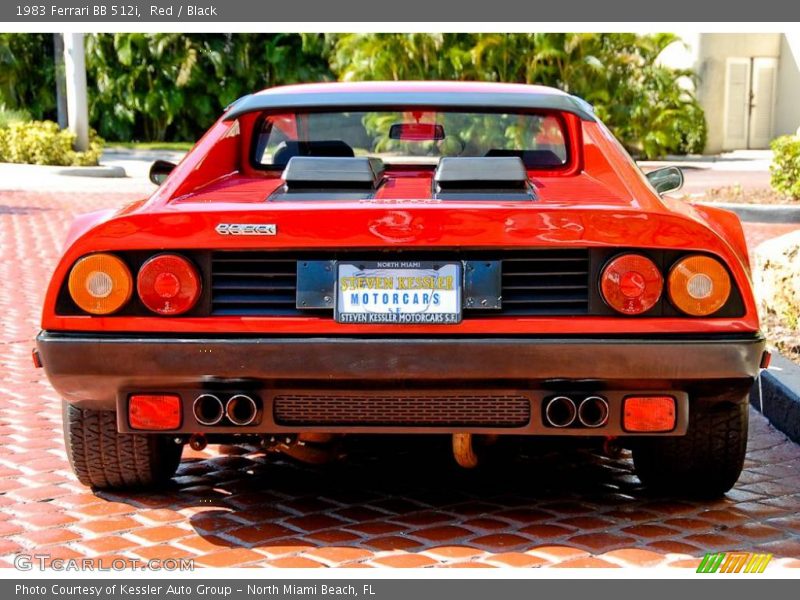 Red / Black 1983 Ferrari BB 512i