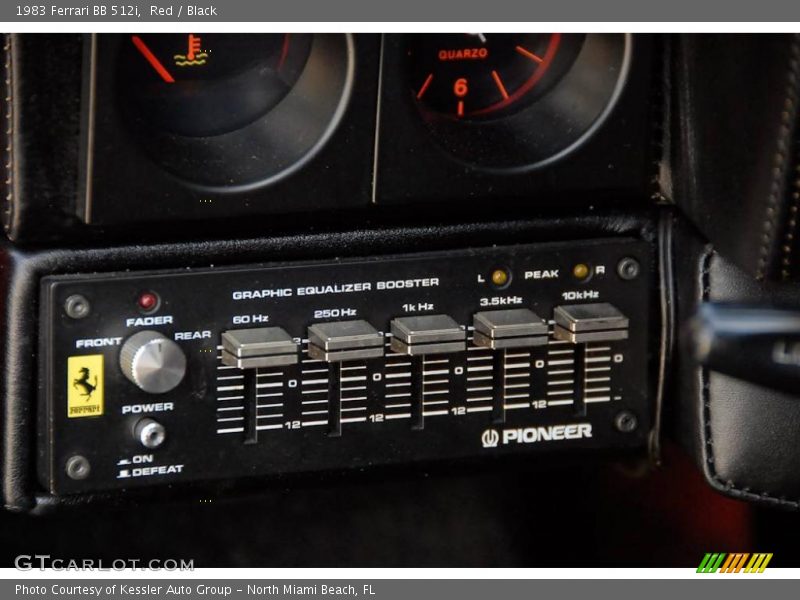 Audio System of 1983 BB 512i 