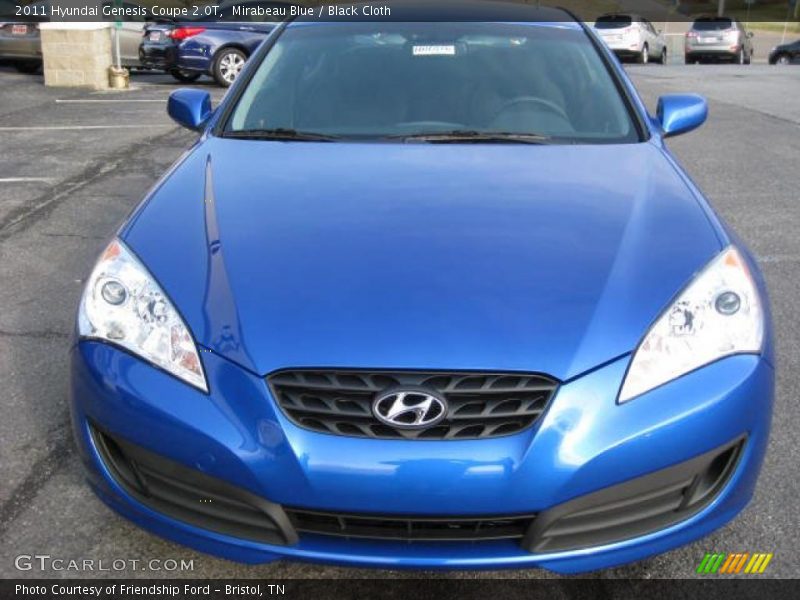  2011 Genesis Coupe 2.0T Mirabeau Blue