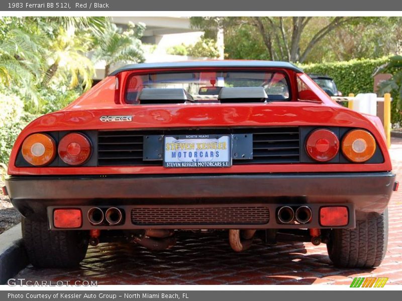 Red / Black 1983 Ferrari BB 512i