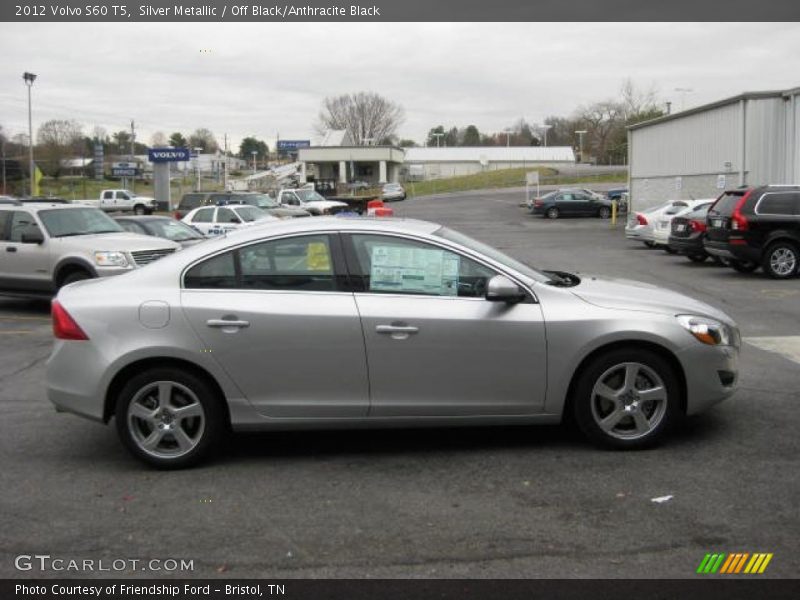  2012 S60 T5 Silver Metallic