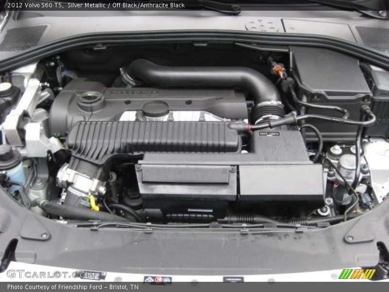  2012 S60 T5 Engine - 2.5 Liter Turbocharged DOHC 20-Valve VVT Inline 5 Cylinder