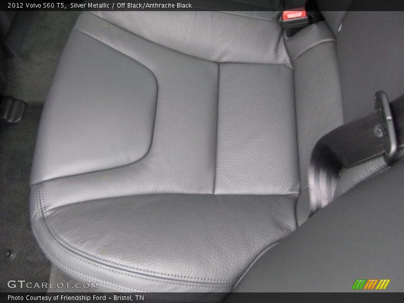 Silver Metallic / Off Black/Anthracite Black 2012 Volvo S60 T5