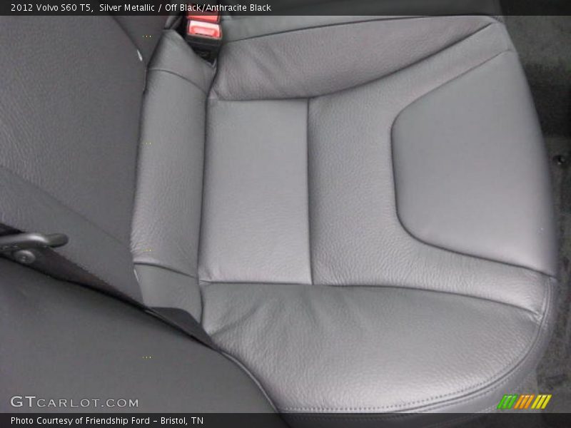  2012 S60 T5 Off Black/Anthracite Black Interior