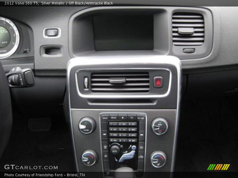 Silver Metallic / Off Black/Anthracite Black 2012 Volvo S60 T5