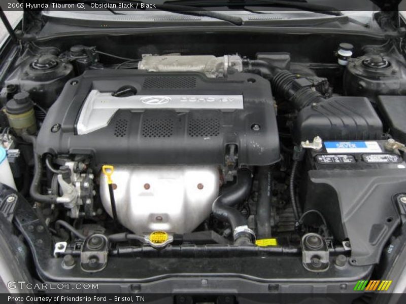  2006 Tiburon GS Engine - 2.0 Liter DOHC 16V VVT 4 Cylinder