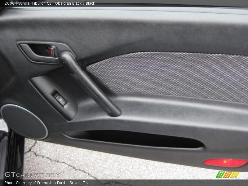 Obsidian Black / Black 2006 Hyundai Tiburon GS