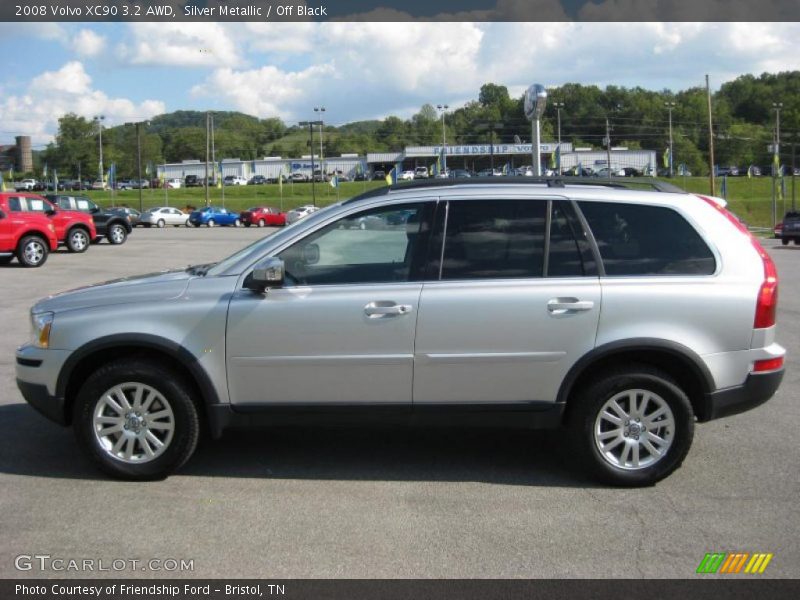 Silver Metallic / Off Black 2008 Volvo XC90 3.2 AWD