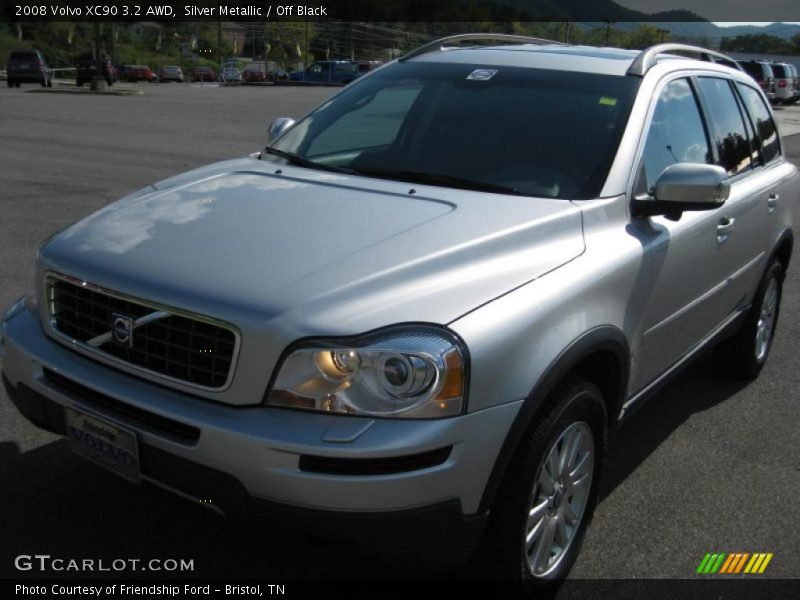 Silver Metallic / Off Black 2008 Volvo XC90 3.2 AWD