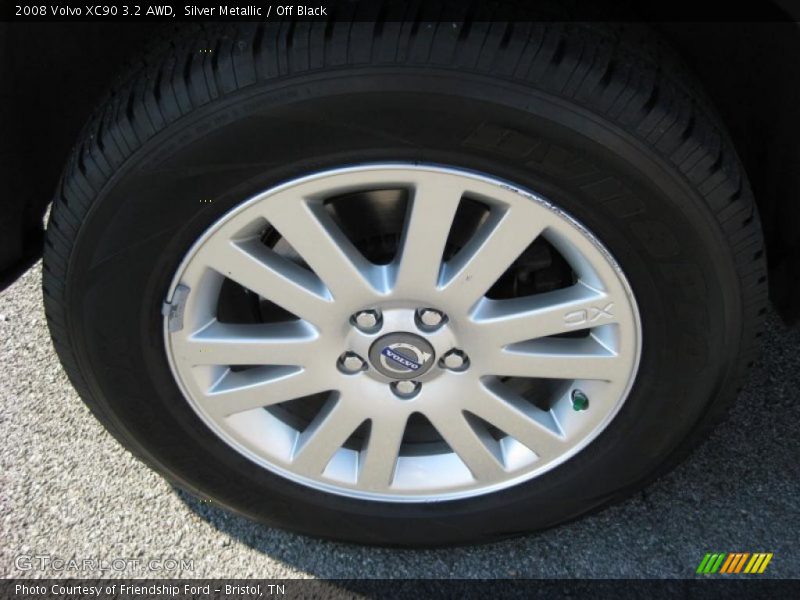 Silver Metallic / Off Black 2008 Volvo XC90 3.2 AWD