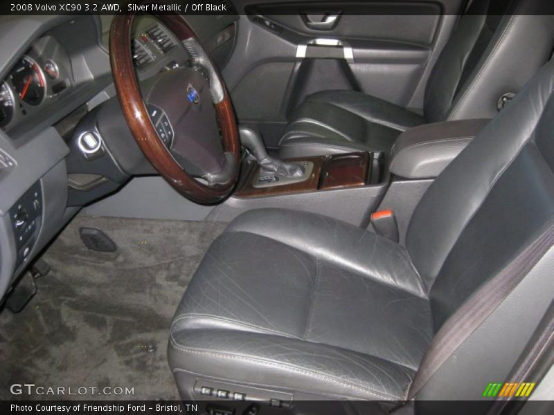 Silver Metallic / Off Black 2008 Volvo XC90 3.2 AWD