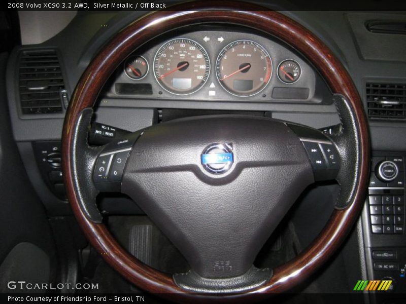 Silver Metallic / Off Black 2008 Volvo XC90 3.2 AWD