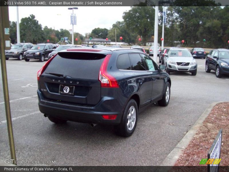 Caspian Blue Metallic / Soft Beige/Sandstone 2011 Volvo S60 T6 AWD
