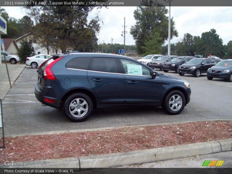 Caspian Blue Metallic / Soft Beige/Sandstone 2011 Volvo S60 T6 AWD