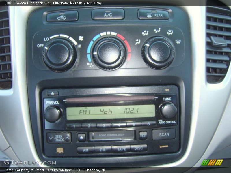 Bluestone Metallic / Ash Gray 2006 Toyota Highlander I4
