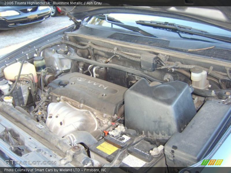 Bluestone Metallic / Ash Gray 2006 Toyota Highlander I4