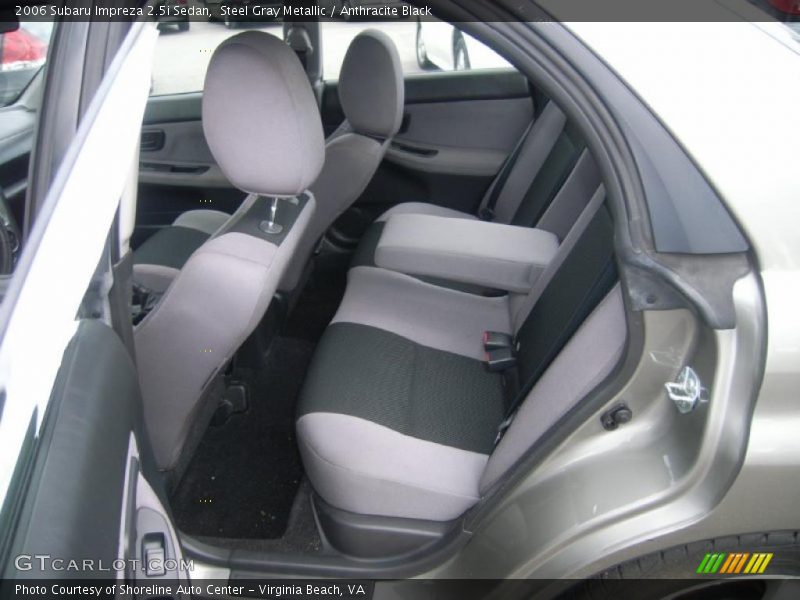 Steel Gray Metallic / Anthracite Black 2006 Subaru Impreza 2.5i Sedan
