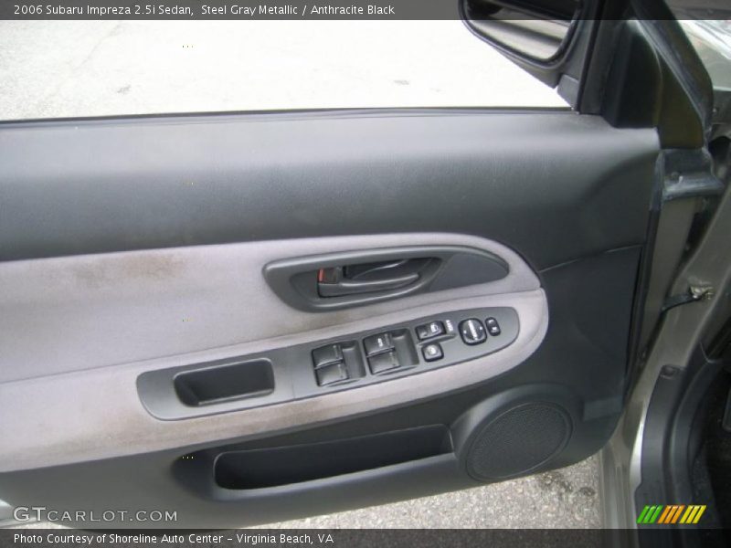 Steel Gray Metallic / Anthracite Black 2006 Subaru Impreza 2.5i Sedan