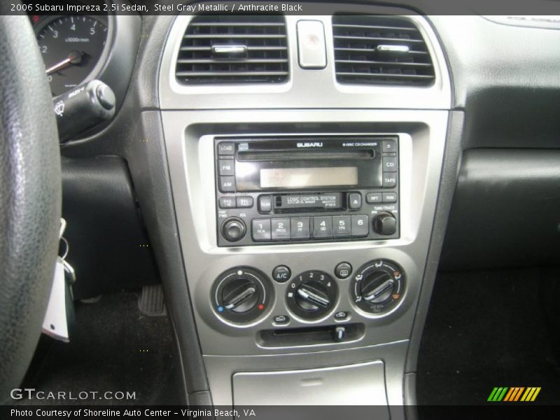 Steel Gray Metallic / Anthracite Black 2006 Subaru Impreza 2.5i Sedan