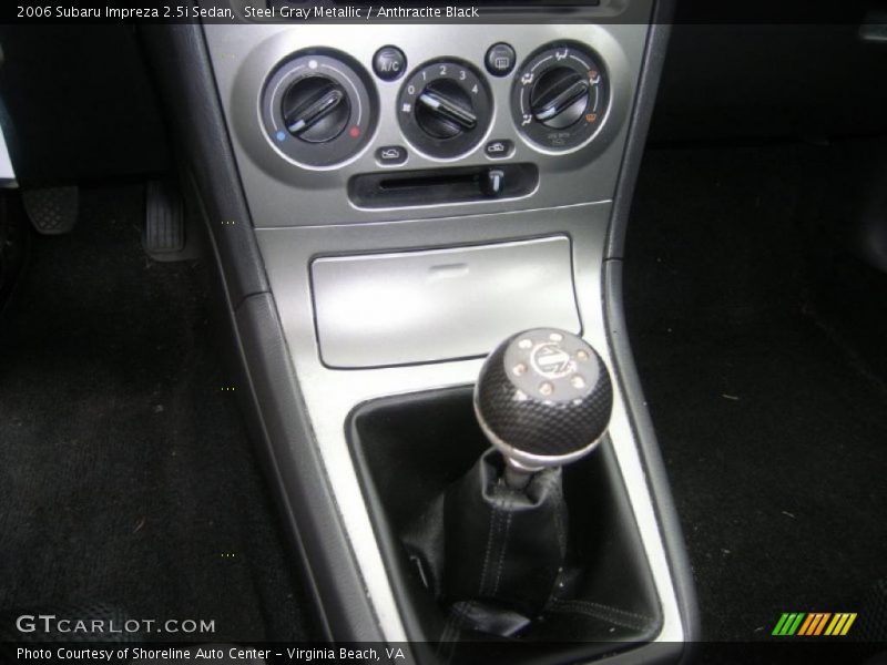  2006 Impreza 2.5i Sedan 5 Speed Manual Shifter