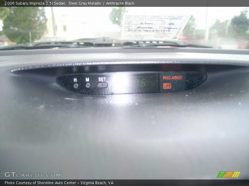 Steel Gray Metallic / Anthracite Black 2006 Subaru Impreza 2.5i Sedan