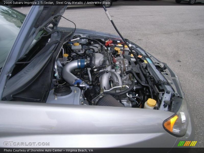 Steel Gray Metallic / Anthracite Black 2006 Subaru Impreza 2.5i Sedan