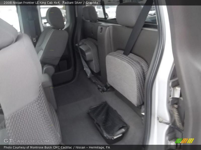  2008 Frontier LE King Cab 4x4 Graphite Interior