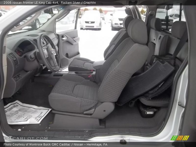 Radiant Silver / Graphite 2008 Nissan Frontier LE King Cab 4x4