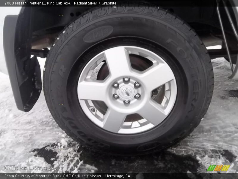 Radiant Silver / Graphite 2008 Nissan Frontier LE King Cab 4x4