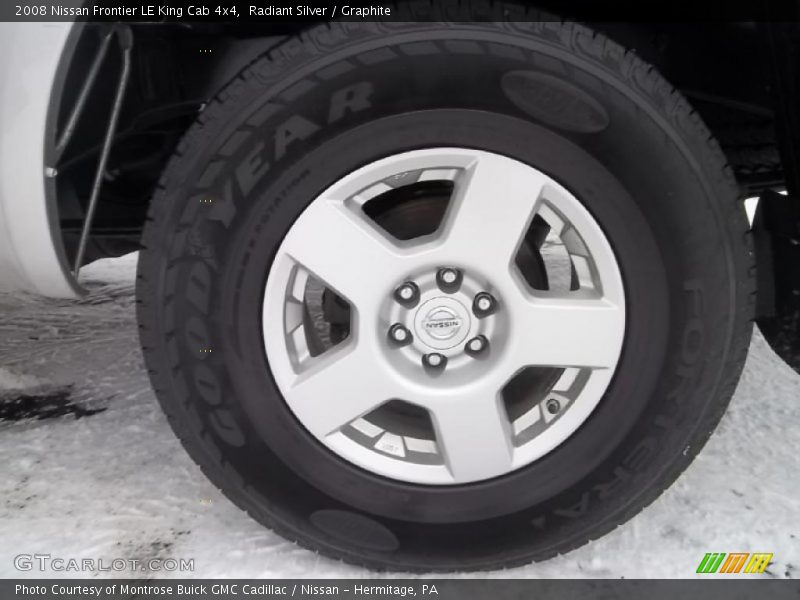 Radiant Silver / Graphite 2008 Nissan Frontier LE King Cab 4x4