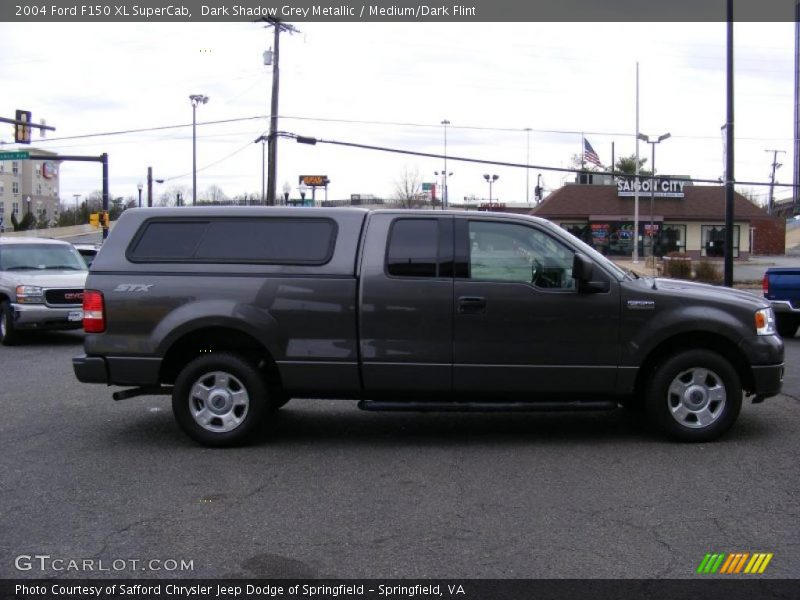 Dark Shadow Grey Metallic / Medium/Dark Flint 2004 Ford F150 XL SuperCab