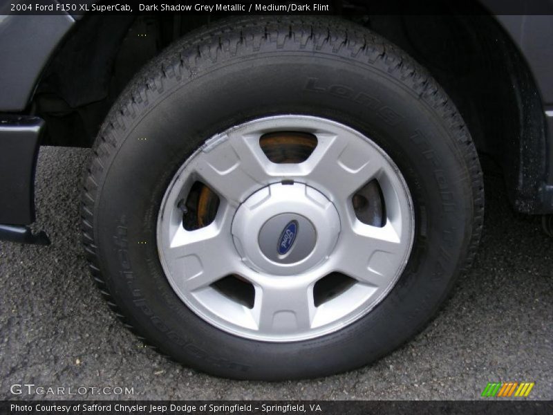 Dark Shadow Grey Metallic / Medium/Dark Flint 2004 Ford F150 XL SuperCab