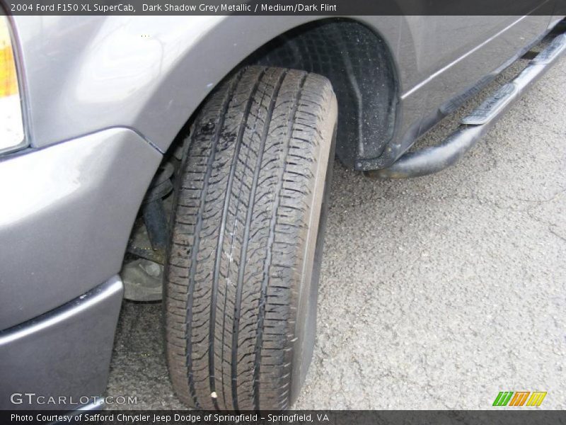 Dark Shadow Grey Metallic / Medium/Dark Flint 2004 Ford F150 XL SuperCab