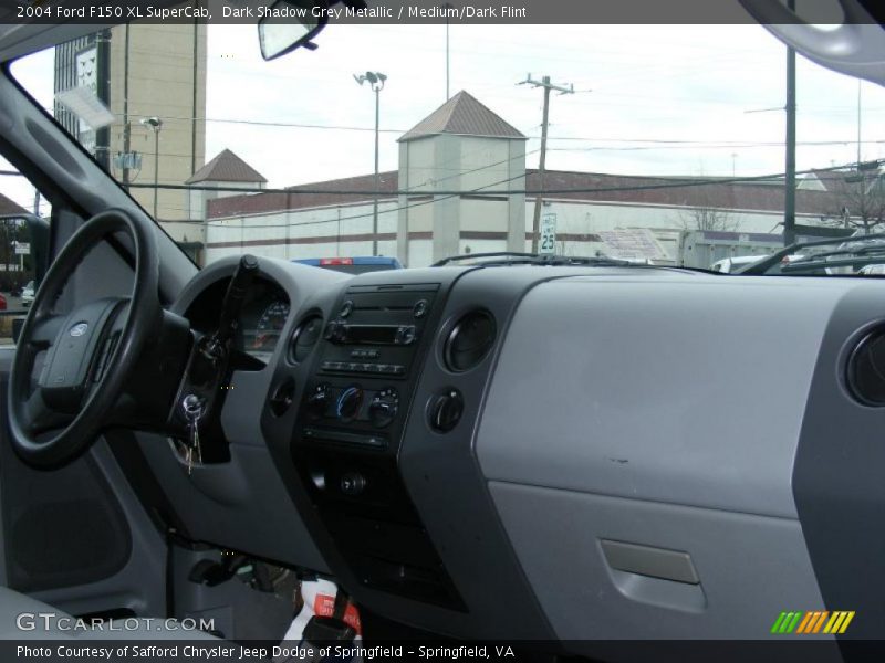 Dark Shadow Grey Metallic / Medium/Dark Flint 2004 Ford F150 XL SuperCab