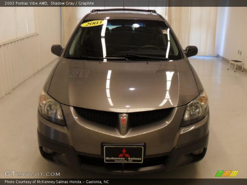 Shadow Gray / Graphite 2003 Pontiac Vibe AWD