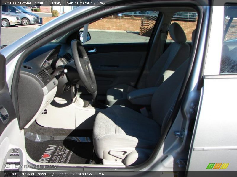 Silver Ice Metallic / Gray 2010 Chevrolet Cobalt LT Sedan