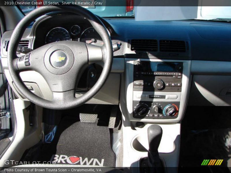Silver Ice Metallic / Gray 2010 Chevrolet Cobalt LT Sedan