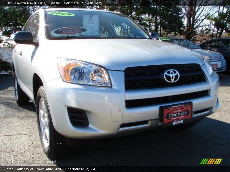 Classic Silver Metallic / Ash Gray 2009 Toyota RAV4 4WD