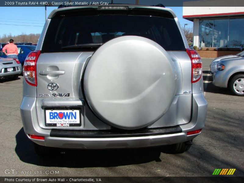 Classic Silver Metallic / Ash Gray 2009 Toyota RAV4 4WD