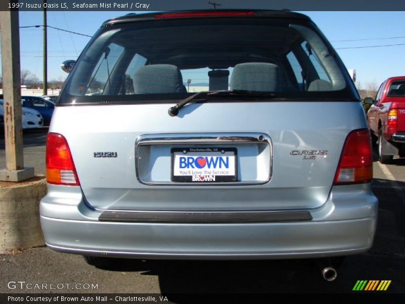 Seafoam Mist Pearl / Gray 1997 Isuzu Oasis LS