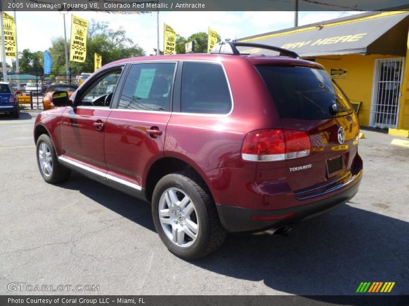 Colorado Red Metallic / Anthracite 2005 Volkswagen Touareg V8
