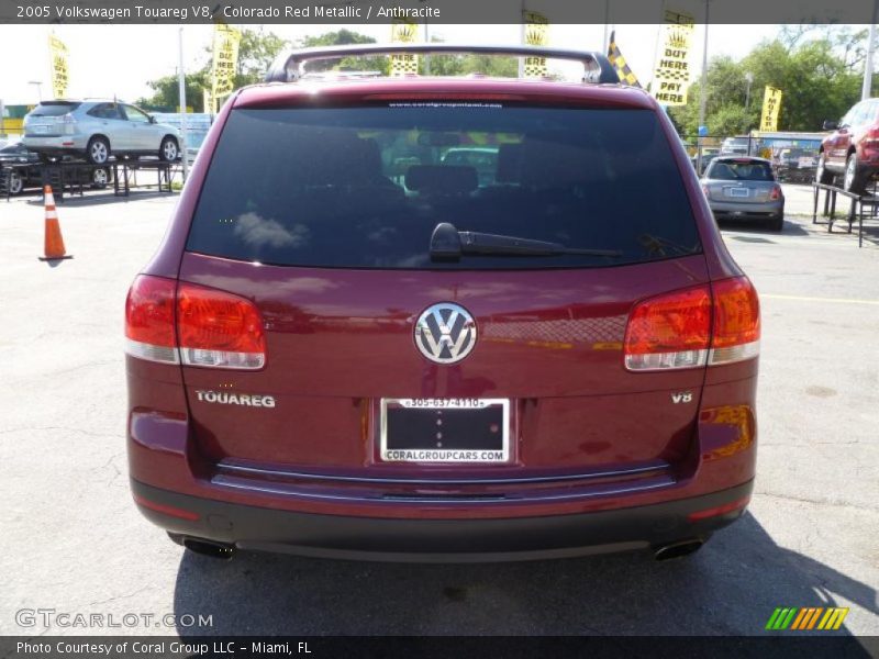 Colorado Red Metallic / Anthracite 2005 Volkswagen Touareg V8