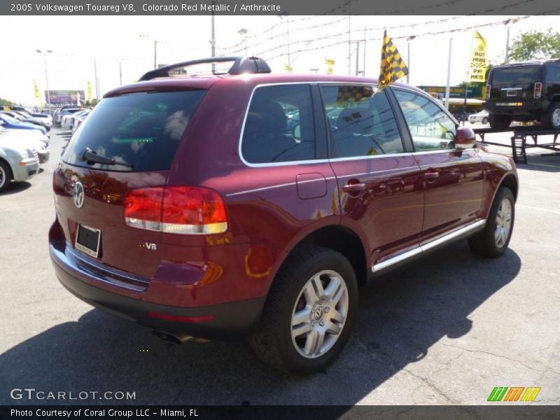 Colorado Red Metallic / Anthracite 2005 Volkswagen Touareg V8