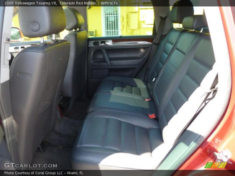 2005 Touareg V8 Anthracite Interior
