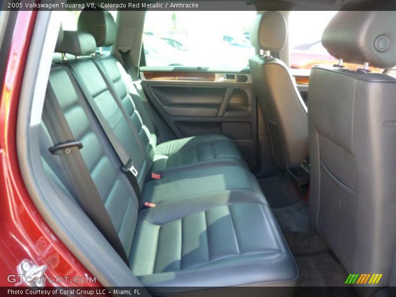  2005 Touareg V8 Anthracite Interior