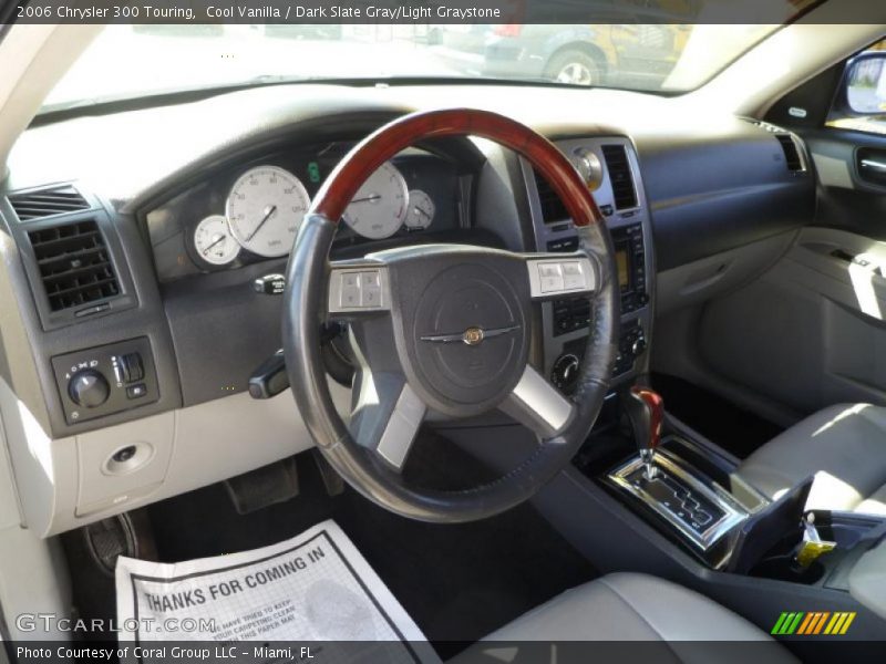 Cool Vanilla / Dark Slate Gray/Light Graystone 2006 Chrysler 300 Touring