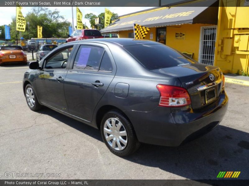 Flint Mica / Dark Charcoal 2007 Toyota Yaris Sedan