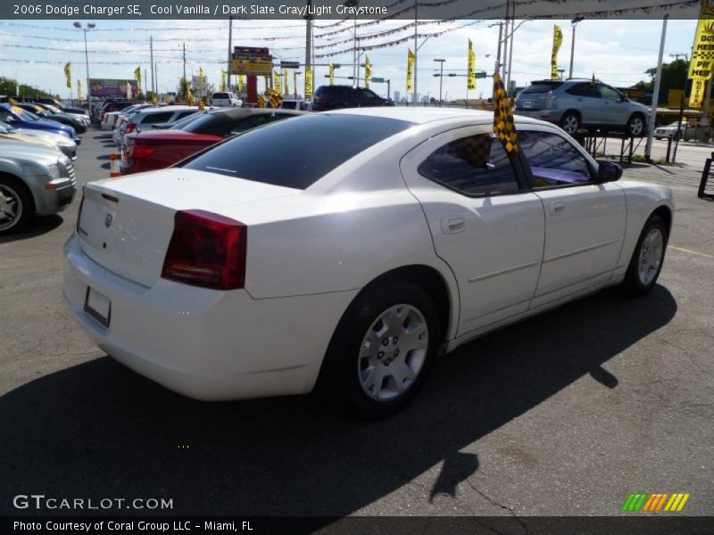 Cool Vanilla / Dark Slate Gray/Light Graystone 2006 Dodge Charger SE