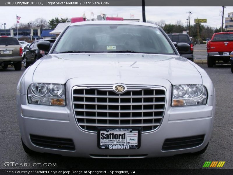 Bright Silver Metallic / Dark Slate Gray 2008 Chrysler 300 LX